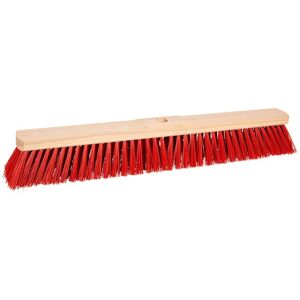 Balai pour grandes surfaces, elaston, avec trou pour manche, 60cm