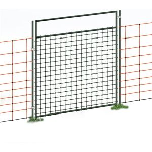 Portillon pour filets de cloture electrique electrifiable kit complet 105 cm