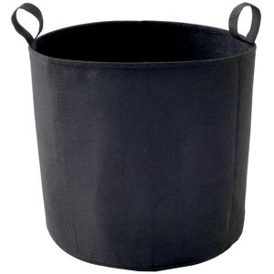 Sac de plantation pour plantes en feutre textile noir - Panier de culture pour plantes,Ø 35 cm 33,7L