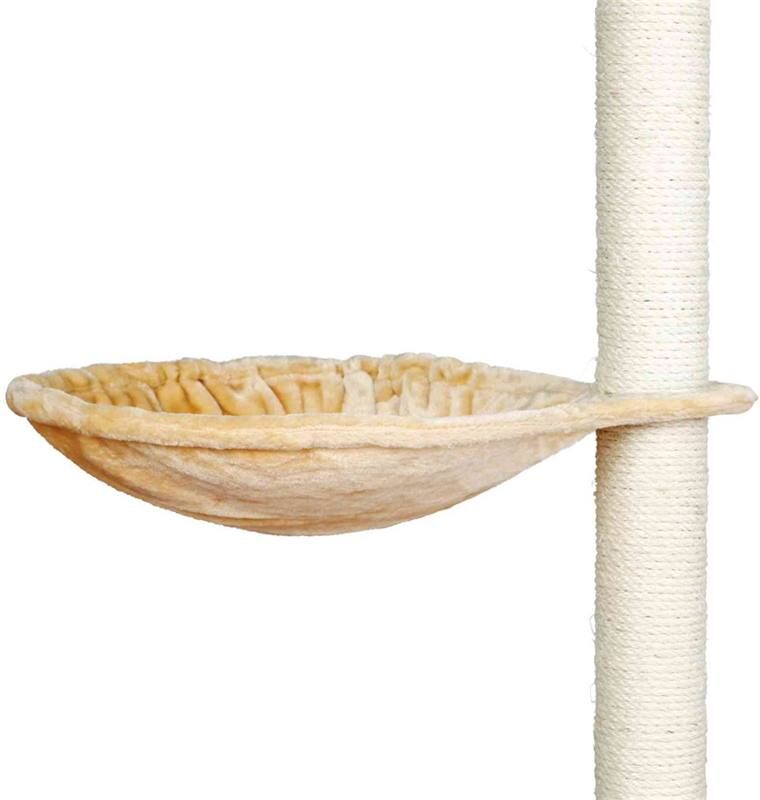 Plateau demi-lune pour les arbres à chat, pièce de rechange Ø 45 cm, beige