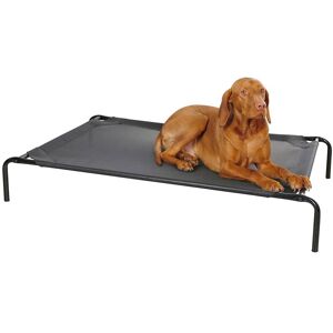 Lit pour chien Vacation, couchage pour chien, 130x80 cm, noir