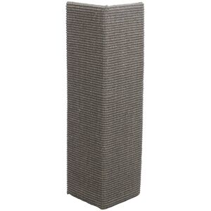 Griffoir XXL pour chat, pour les murs, les angles de pieces, tapis en sisal, 38x75 cm, gris