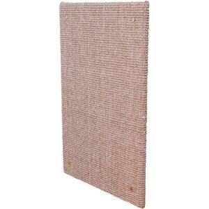 Griffoir XXL pour chat, pour les murs, tapis en sisal, 50x70 cm, taupe