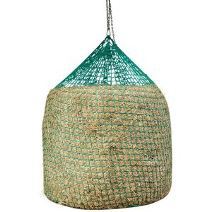 Filet a foin pour balles rondes a suspendre VOSS.farming, filet pour balles de foin rondes - 1,25x1,6m, maillage 4,5x4,5cm