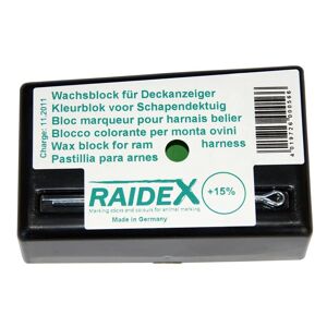 Bloc marqueur Raidex pour harnais vert