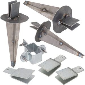 Kit de renfort VOSS.farming pour profile en Z, 3 entretoises dangle pour treillis metallique