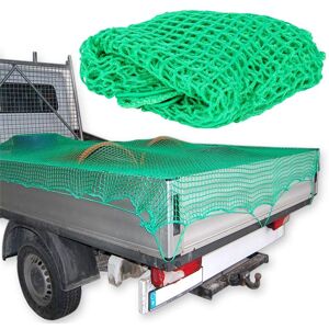 Filet d´arrimage de charge VOSS.farming 2 x 3,5 m, filet pour remorque, filet de transport, filet de couverture