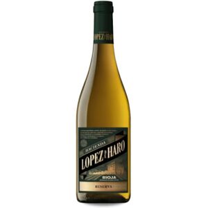 Hacienda López de Haro Reserva Blanco 2018 - Vin Blanc - Publicité Hacienda López de Haro Reserva Blanco 2018 - Vin Blanc - Publicité