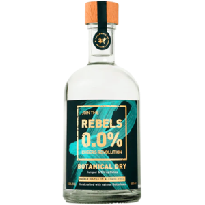 Rebels 0,0% Rebels 0.0% Botanical Dry Gin 50 cl. Publicité Rebels 0,0% Rebels 0.0% Botanical Dry Gin 50 cl. Publicité