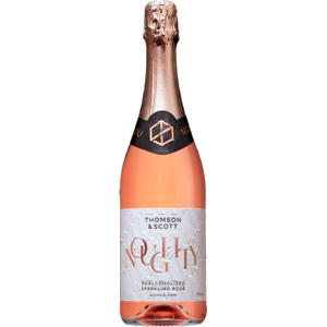 Thomson y Scott Noughty Organic Rosé Sparkling - Publicité Thomson y Scott Noughty Organic Rosé Sparkling - Publicité