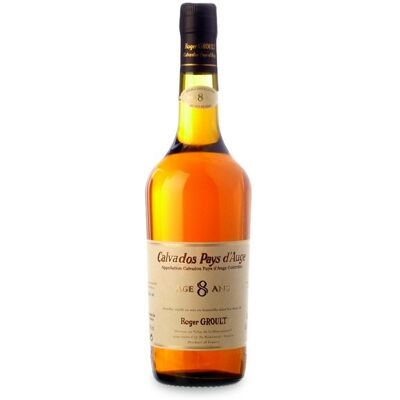 Roger Groult Vieux Pays D'Auge 8 Ans - Calvados - Publicité Roger Groult Vieux Pays D'Auge 8 Ans - Calvados - Publicité