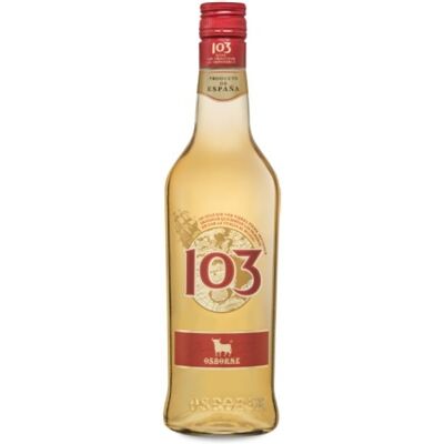 Eau-de-vie Osborne 103 - Spirit d'or espagnol - 70cl - Publicité Eau-de-vie Osborne 103 - Spirit d'or espagnol - 70cl - Publicité