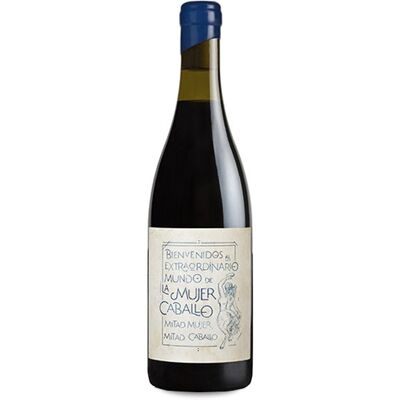 Fil·loxera & Cía Mujer Caballo Azul 2020 - Vin rouge - Publicité Fil·loxera & Cía Mujer Caballo Azul 2020 - Vin rouge - Publicité
