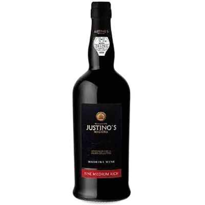 Justino's Madeira Medium Rich 3 Ans - Vin Fortifié - Publicité Justino's Madeira Medium Rich 3 Ans - Vin Fortifié - Publicité