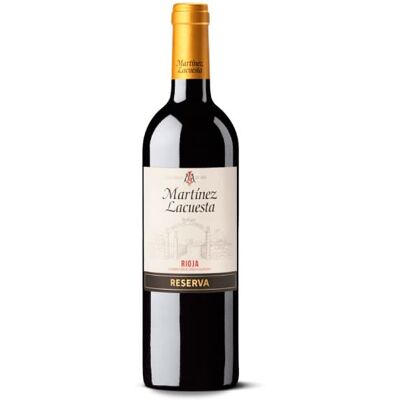 Martínez Lacuesta 2011 Vin de Réserve Rouge - Rioja - Publicité Martínez Lacuesta 2011 Vin de Réserve Rouge - Rioja - Publicité