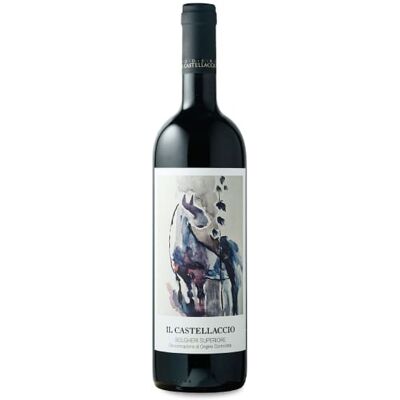 Podere Il Castellaccio Bolgheri Rosso Superiore 2021 - Publicité Podere Il Castellaccio Bolgheri Rosso Superiore 2021 - Publicité