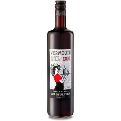 Mantequería Andrés Vermouth Iris Rouge - 1L - Publicité Mantequería Andrés Vermouth Iris Rouge - 1L - Publicité