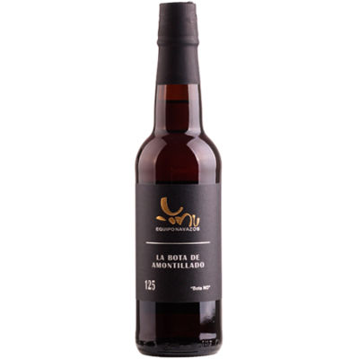 Equipo Navazos La Bota 125 de Amontillado Viejísimo “Bota NO” 37,5 cl. (3/8) - Publicité Equipo Navazos La Bota 125 de Amontillado Viejísimo “Bota NO” 37,5 cl. (3/8) - Publicité