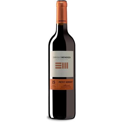 Enrique Mendoza Petit Verdot 2018 - Vin Rouge - Publicité Enrique Mendoza Petit Verdot 2018 - Vin Rouge - Publicité