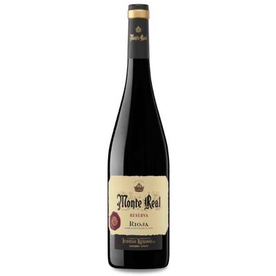 Bodegas Riojanas Monte Real Reserva 2020 - Vin Rouge - Publicité Bodegas Riojanas Monte Real Reserva 2020 - Vin Rouge - Publicité