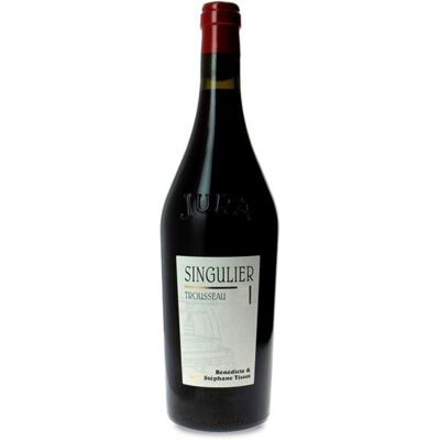 Domaine André et Mireille Tissot Tissot Trousseau Singulier 2023 - vin - Publicité Domaine André et Mireille Tissot Tissot Trousseau Singulier 2023 - vin - Publicité