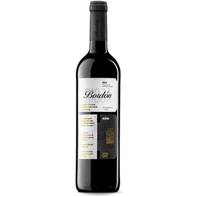 Bodegas Franco Españolas Rioja Bordón Reserva 2017 - 75cl - Publicité Bodegas Franco Españolas Rioja Bordón Reserva 2017 - 75cl - Publicité