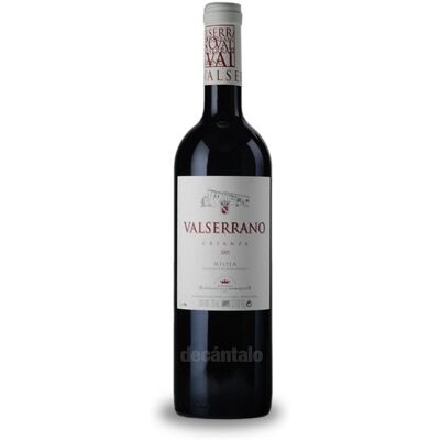 Valserrano Crianza Vin Rouge Rioja - 75cl - Publicité Valserrano Crianza Vin Rouge Rioja - 75cl - Publicité