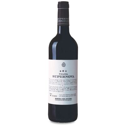 Bodegas Briego Supernova Crianza - Vin Rouge - Publicité Bodegas Briego Supernova Crianza - Vin Rouge - Publicité