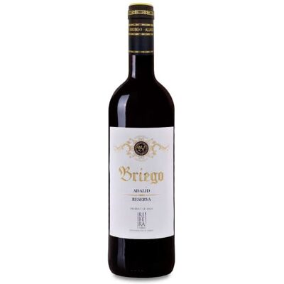 Briego Adalid Reserva - Vin Rouge - Publicité Briego Adalid Reserva - Vin Rouge - Publicité