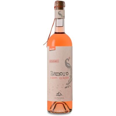 Lunaria Ramoro Pinot Grigio Rosé 2022 - Vin Rosé - Publicité Lunaria Ramoro Pinot Grigio Rosé 2022 - Vin Rosé - Publicité