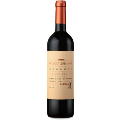 Alvear Palacio Quemado Reserva 2018 - Vin rouge - Publicité Alvear Palacio Quemado Reserva 2018 - Vin rouge - Publicité