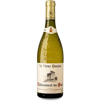 Le Vieux Donjon Châteauneuf-du-Pape Blanc 2022 - Vin Blanc - Publicité Le Vieux Donjon Châteauneuf-du-Pape Blanc 2022 - Vin Blanc - Publicité