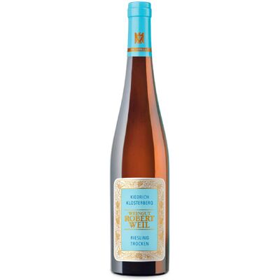 Weingut Robert Weil Kiedrich Klosterberg Riesling Erste Lage trocken 2023 - Publicité Weingut Robert Weil Kiedrich Klosterberg Riesling Erste Lage trocken 2023 - Publicité