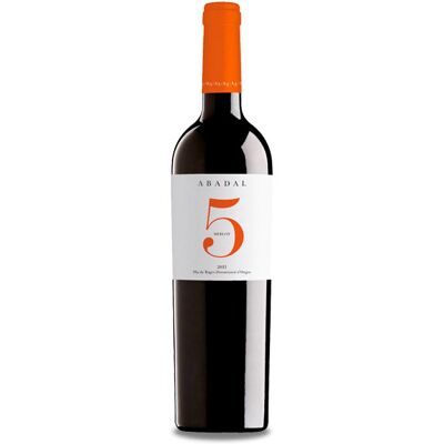 Abadal 5 Merlot 2021 - Publicité Abadal 5 Merlot 2021 - Publicité