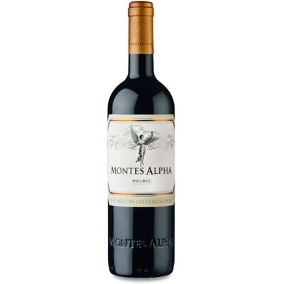 Montes Wines Montes Alpha Malbec 2022 - Publicité Montes Wines Montes Alpha Malbec 2022 - Publicité
