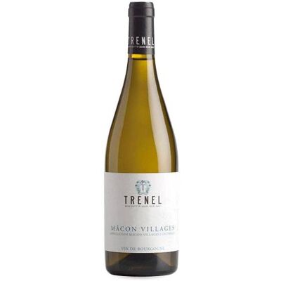 Vin Blanc Trenel Mâcon Villages - Chardonnay Bourgogne 75cl - Publicité Vin Blanc Trenel Mâcon Villages - Chardonnay Bourgogne 75cl - Publicité