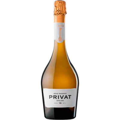 Cava Privat Atelier Brut Nature Gran Reserva 2021 - Publicité Cava Privat Atelier Brut Nature Gran Reserva 2021 - Publicité