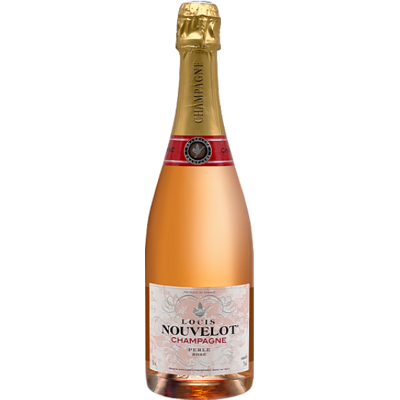 Louis Nouvelot Perle Rosé Champagne - Champagne - Publicité Louis Nouvelot Perle Rosé Champagne - Champagne - Publicité