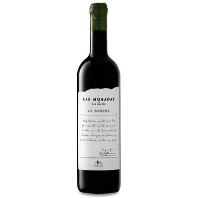 Las Moradas de San Martín La Sabina 2015 - Vin Rouge - Certifié Bio - Publicité Las Moradas de San Martín La Sabina 2015 - Vin Rouge - Certifié Bio - Publicité