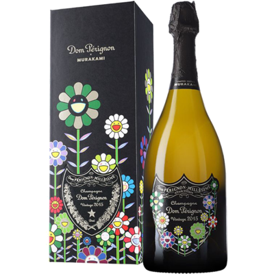 Estuche 1 botella Dom Pérignon Rosé Takashi Murakami Limited Edition Vintage 2015 - Publicité Estuche 1 botella Dom Pérignon Rosé Takashi Murakami Limited Edition Vintage 2015 - Publicité