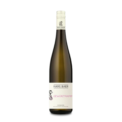 Hans Baer Gewurztraminer 2023 - Vin aromatique italien - Publicité Hans Baer Gewurztraminer 2023 - Vin aromatique italien - Publicité
