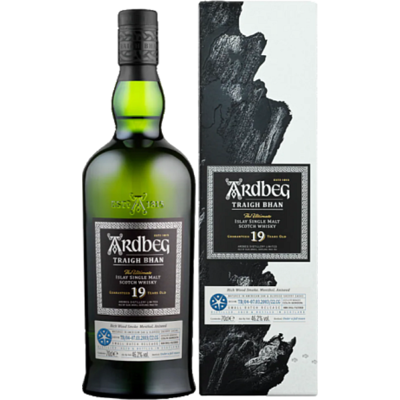 Ardbeg Distillery Ardbeg 19 Years Old Traigh Bhan Batch 5 70 cl. Publicité Ardbeg Distillery Ardbeg 19 Years Old Traigh Bhan Batch 5 70 cl. Publicité