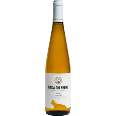 Finca Río Negro Gewürztraminer 2021 - Vin Blanc Élégant - Publicité Finca Río Negro Gewürztraminer 2021 - Vin Blanc Élégant - Publicité