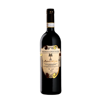 Il Marroneto Madonna delle Grazie Brunello di Montalcino 2021 - Publicité Il Marroneto Madonna delle Grazie Brunello di Montalcino 2021 - Publicité