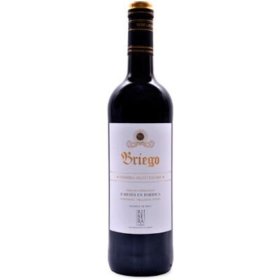 Briego Vendimia Seleccionada - Vin Rouge - 75cl - Publicité Briego Vendimia Seleccionada - Vin Rouge - 75cl - Publicité
