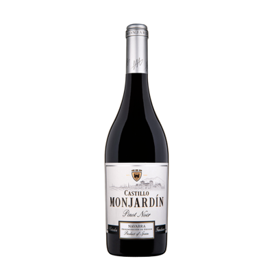 Bodegas Castillo de Monjardín Pinot Noir El Cerezo - Vin Rouge - Publicité Bodegas Castillo de Monjardín Pinot Noir El Cerezo - Vin Rouge - Publicité