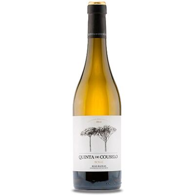 Quinta de Couselo 2021 Albariño, Caiño blanc, Loureiro - Vin - Publicité Quinta de Couselo 2021 Albariño, Caiño blanc, Loureiro - Vin - Publicité