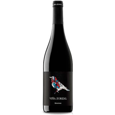Viña Zorzal Graciano 2022 - Vin rouge - Publicité Viña Zorzal Graciano 2022 - Vin rouge - Publicité