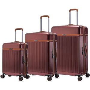 Sohito Lot de 3 valises rigides Neko Extensibles 78.5, 68 et 55 cm Burgundy - Publicité Sohito Lot de 3 valises rigides Neko Extensibles 78.5, 68 et 55 cm Burgundy - Publicité
