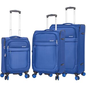 Snowball Lot de 3 valises souples 48203 Extensible 55, 67 et 77 cm Blue - Publicité Snowball Lot de 3 valises souples 48203 Extensible 55, 67 et 77 cm Blue - Publicité